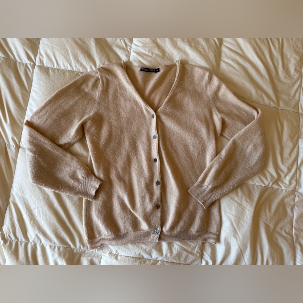 Classic Beige Women's Cardigan